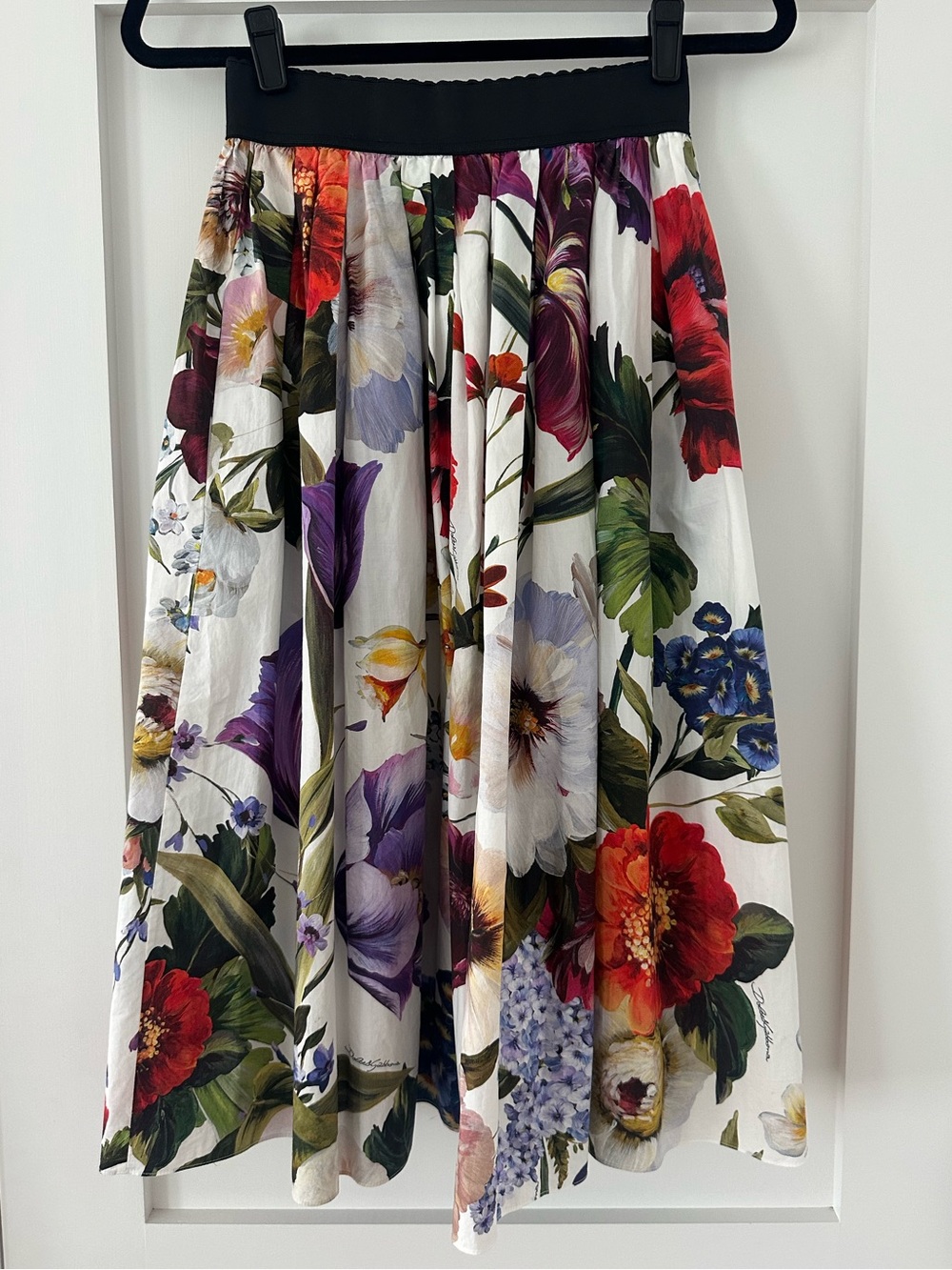 DOLCE & GABBANA floral skirt 38